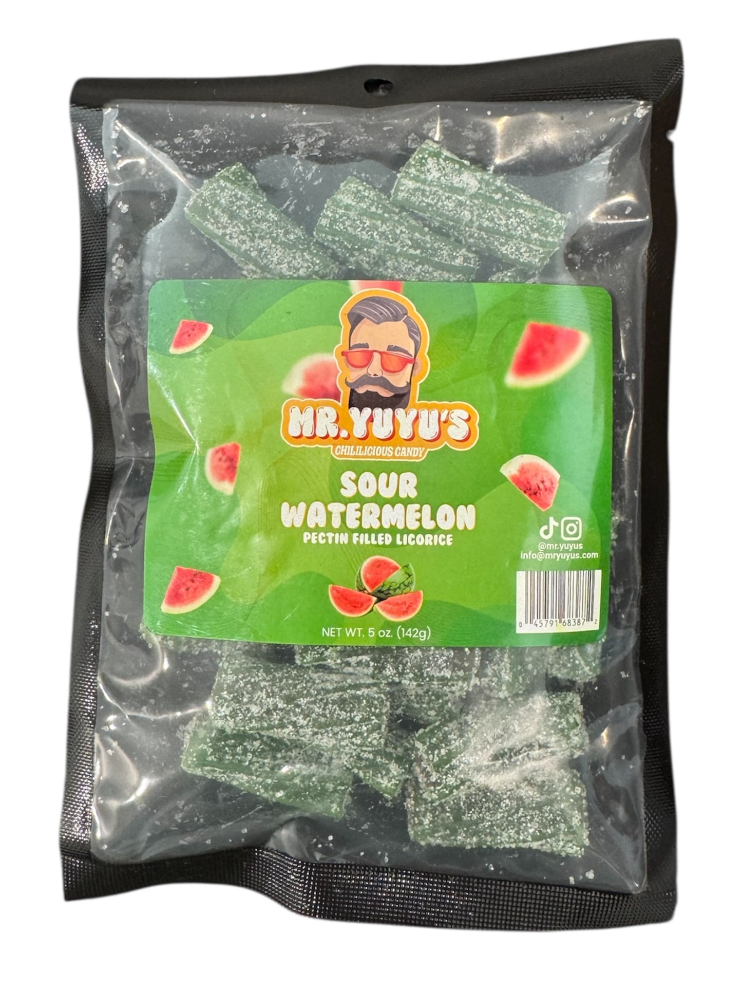 Mr. YuYu's Sour Watermelon Licorice 5oz