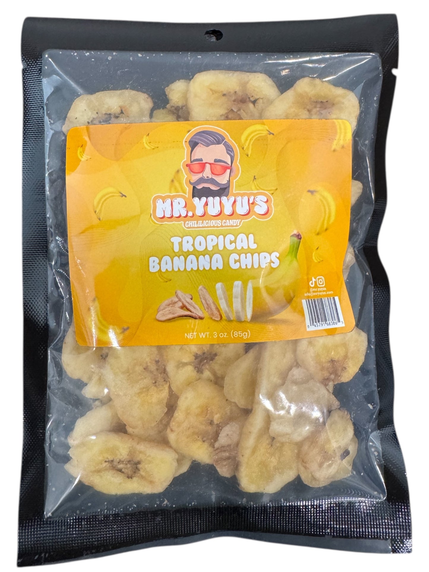 Mr. YuYu's Tropical Banana Chips 3oz
