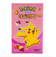 Exotic Pokemon Strawberry Cookies