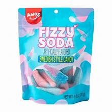 Amos Swedish Candy Fizzy Soda