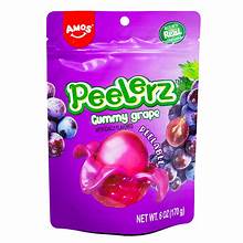 Amos Peelerz Gummy Grape 6.0oz