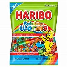 Haribo Rainbow Worms
