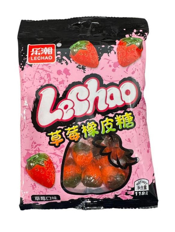 LeChao Strawberry Gummy Candy