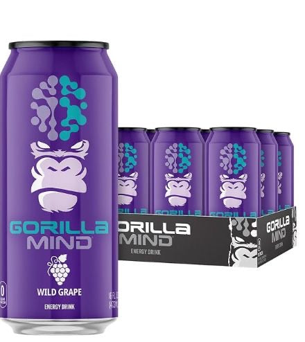 Gorilla Mind Energy Wild Grape