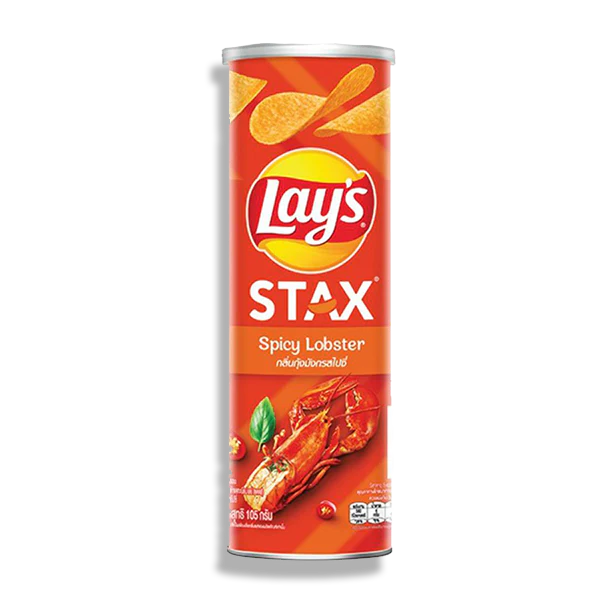 Exotic Lay's Stax Spicy Lobster