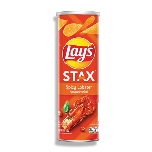 Exotic Lay's Stax Spicy Lobster