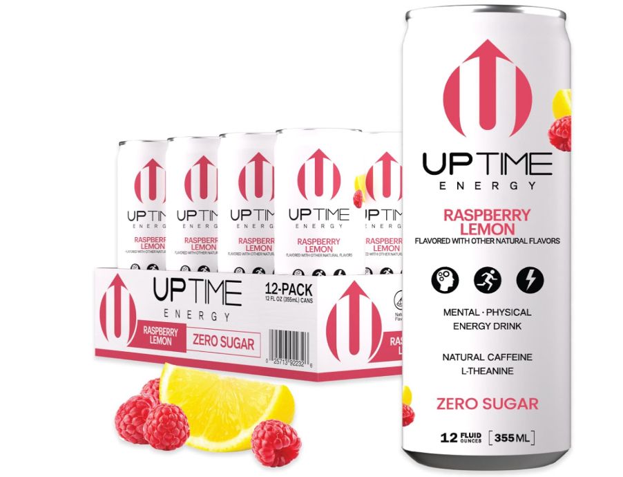 Uptime Energy Raspberry Lemon Zero Sugar