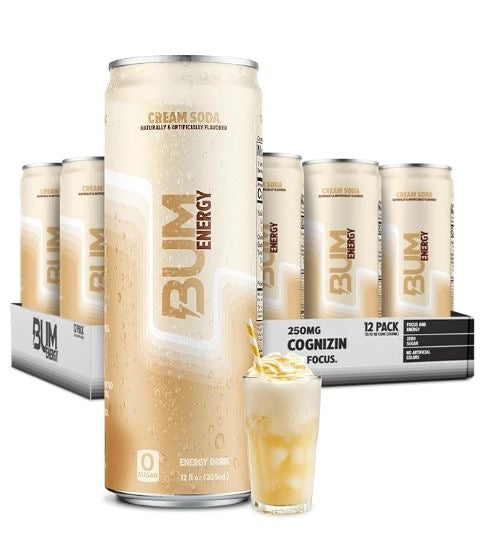 Bum Energy Cream Soda