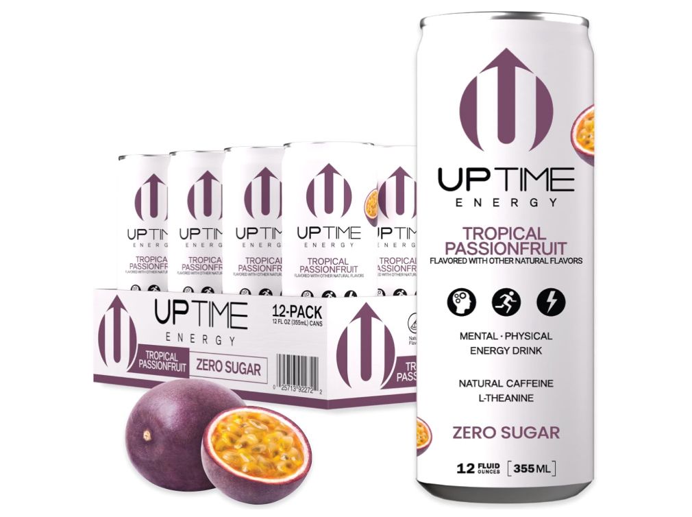 Uptime Energy Tropical Passionfruit Zero Sugar