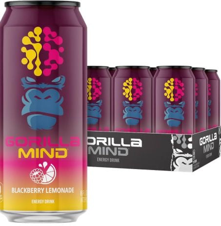 Gorilla Mind Energy Blackberry Lemonade