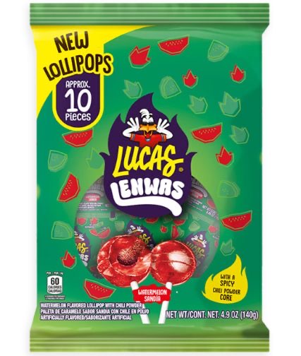 Lucas Lenwas Lollipops Watermelon
