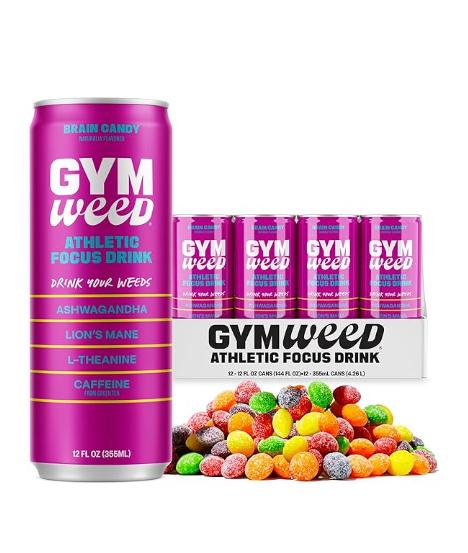 Gym Weed Focus Drink Brain Candy Flavor