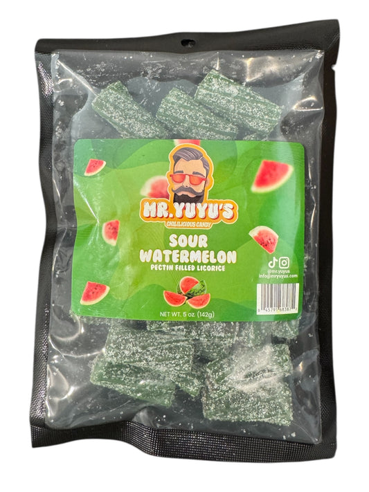 Mr. YuYu's Sour Watermelon Licorice 5oz