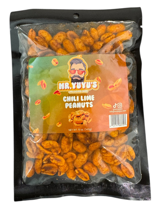 Mr. YuYu's Chili Lime Peanuts 5oz