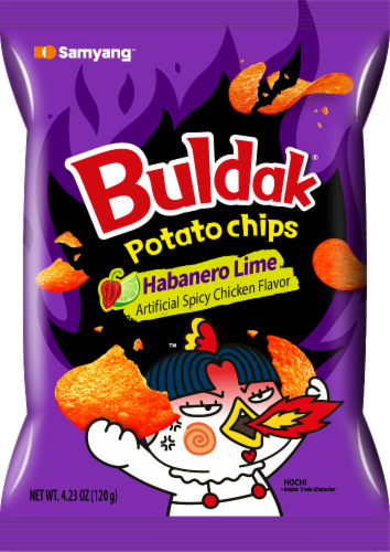 Samyang Buldak Potato Chips Habanero Lime
