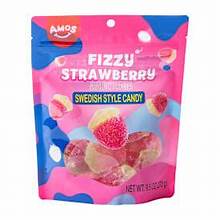Amos Swedish Candy Fizzy Strawberry