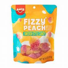 Amos Swedish Candy Fizzy Peach