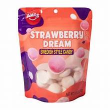 Amos Swedish Candy Strawberry Dream