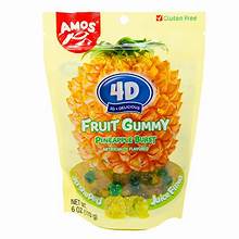 Exotic 4D Fruit Gummy Pineapple Burst