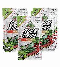 Exotic Sour Strips Duo Apple Berry