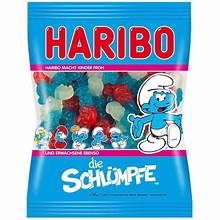 Exotic Haribo Original Smurfs