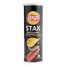 Exotic Lay's Stax Waygu Beef & Truffle