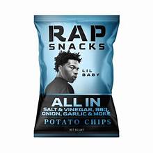 Exotic Rap Icon Chips Lil Baby-BBQ & Garlic
