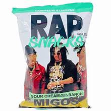 Exotic Rap Icon Chips Migos-Sour Cream With Ranch