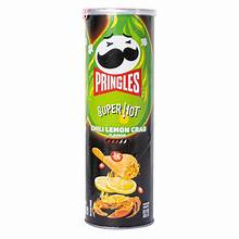 Exotic Pringles Chili lemon crab