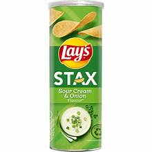 Exotic Lay's Stax Sour Cream & Onion