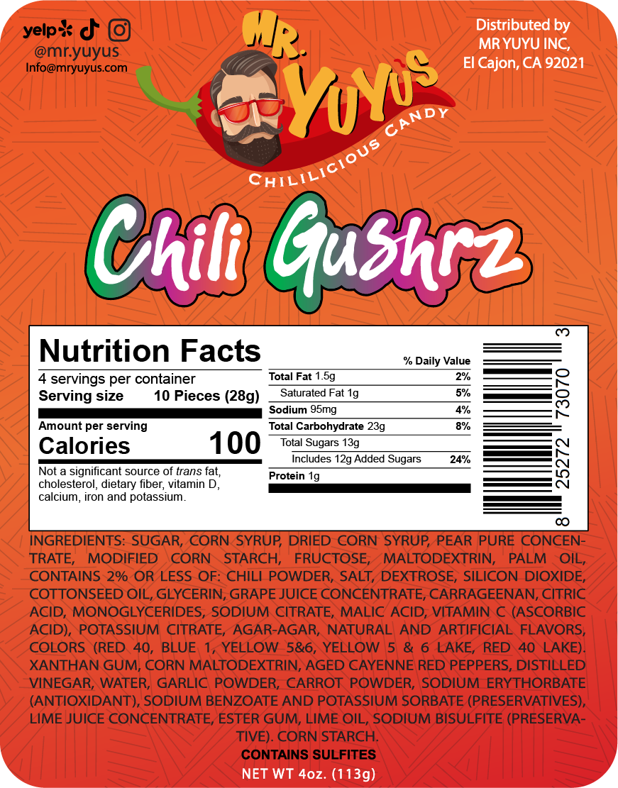 Mr. YuYu's Chili Gushrz