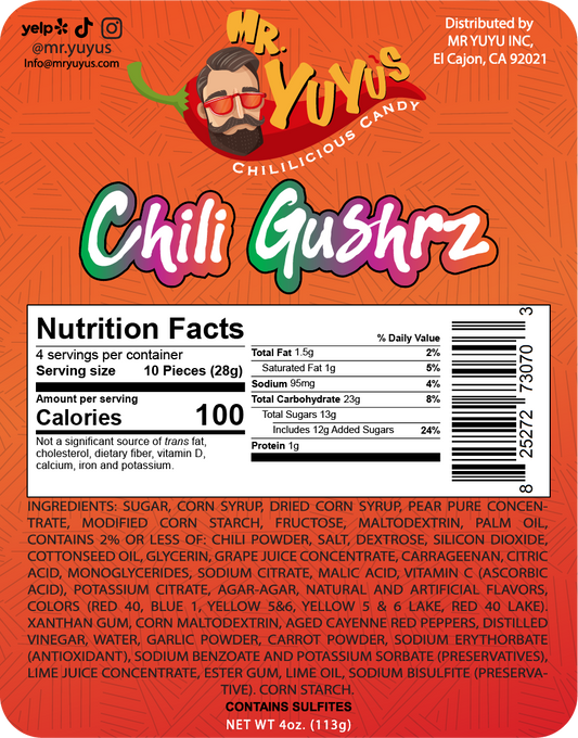 Mr. YuYu's Chili Gushrz