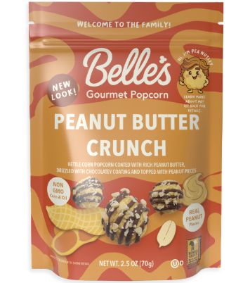 Belles Gourmet Popcorn - Peanut Butter Crunch