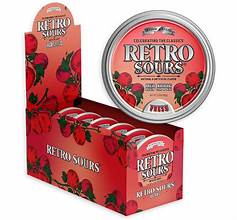 Iconic Candy - Retro Sours Tins Red Apple