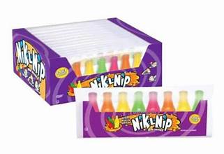 Nik-L-Lip Wax Bottle Candy 8PK Original