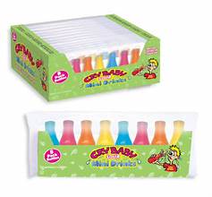 Nik-L-Lip Wax Bottle Candy 8PK Sour