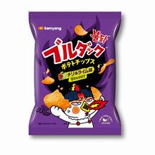 Samyang Buldak Potato Chips Habanero Lime