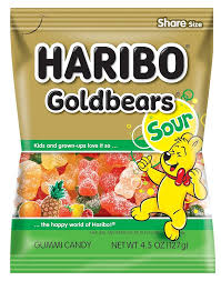 Exotic GoldBears Sour