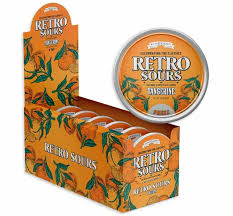 Exotic Retro Sours Tins Tangerine