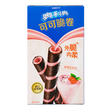 Exotic Oreo Cocoa Crispy Roll Strawberry