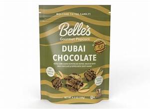 Belles Gourmet Popcorn - Dubai Style Chocolate
