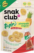 Snak Club Tajin Pineapple Rings