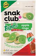 Snak Club Tajin Apple Rings