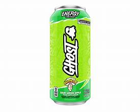 Ghost Energy Warheads Green Apple