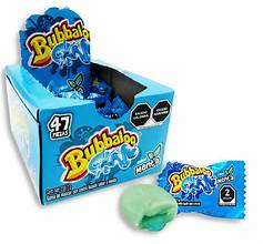 Bubbaloo Gum Sabor Menta